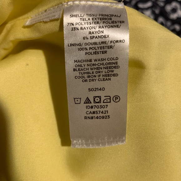 Loft mod retro yellow skirt - Picture 5 of 5